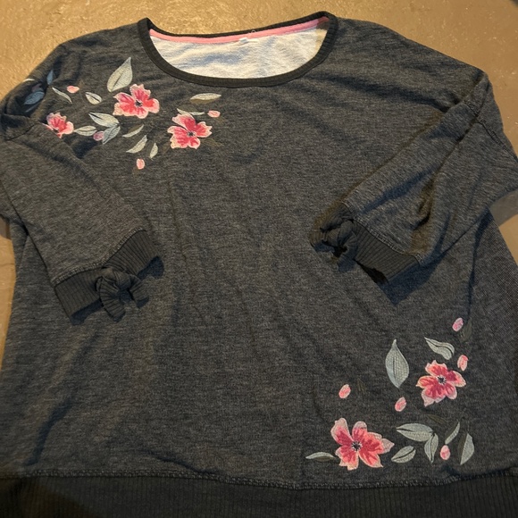 Embroidered Sweatshirt - Picture 1 of 3